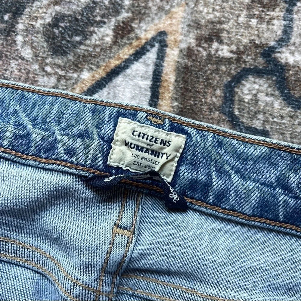 Citizens of Humanity Olivia High Rise‎ Slim Ankle Distressed jeans
